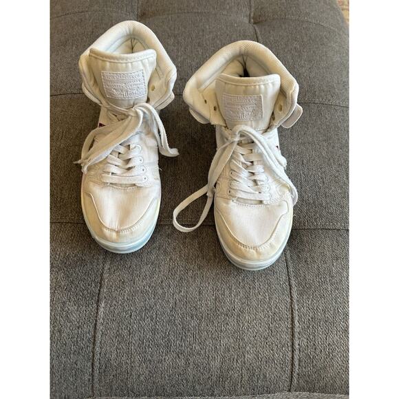 Levi's Women BB Hi Ombre Canvas High Top Sneakers size 7 - Picture 1 of 7